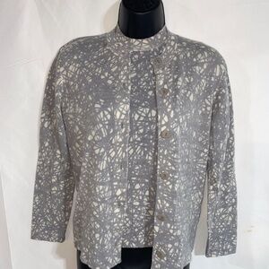 Balenciaga Women's Gray Wool Sweater Set Size XS 2 Pcs